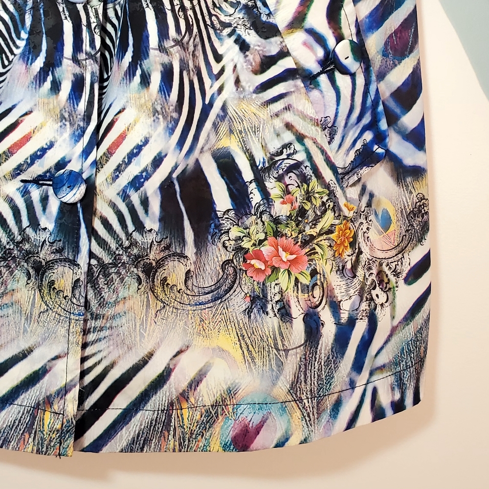 Etoile Du Monde Multicolor Button Jacket - image 8